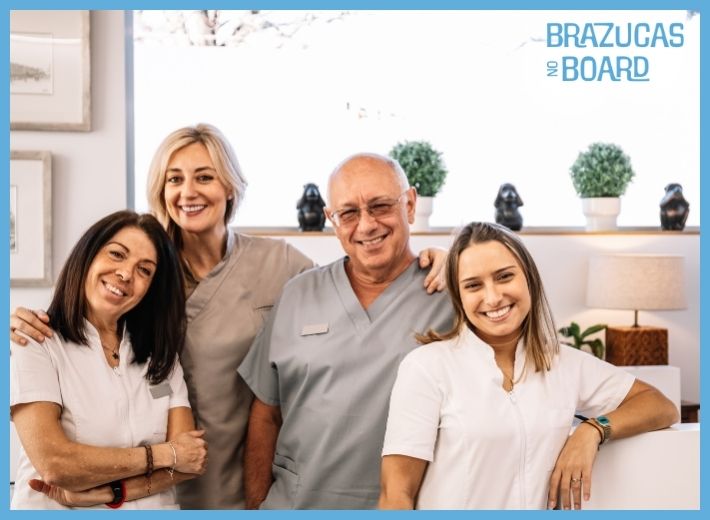 Dentist Team Smiling